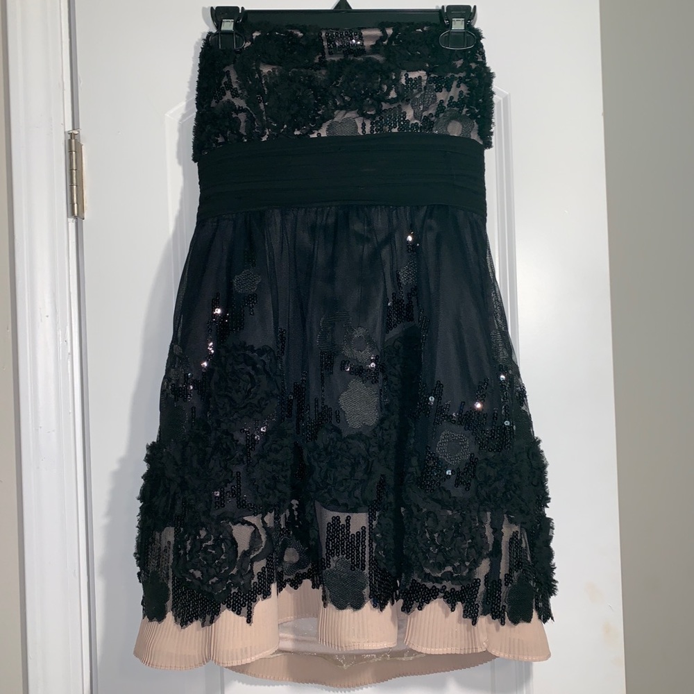 Sequin Little Black Dress